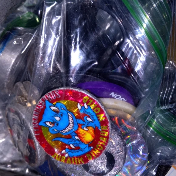 VINTAGE LOT DE 18 POG PRYMOS POISON INDIENNE